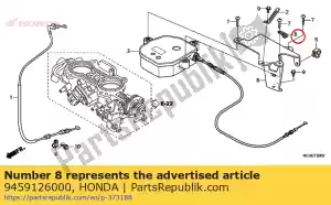 Honda 9459126000 clip, 2x60 - La partie au fond