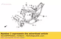 50184MM9000, Honda, colletto, r. gancio motore inferiore honda xl xrv 600 650 750 1988 1990 1991 1992 1993 1994 1995 1996, Nuovo