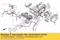 17220MJ0000, Honda, guida, scatola del filtro dell'aria honda cb 750 1992 1994 1995 1996 1997 1998 1999 2001, Nuovo