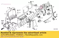 32419MCA000, Honda, tampa d, interruptor magnético honda gl goldwing a  bagger f6 b gold wing deluxe abs 8a gl1800a gl1800 airbag 1800 , Novo