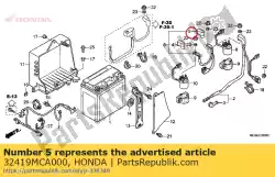 Here you can order the cover d, magnetic switch from Honda, with part number 32419MCA000: