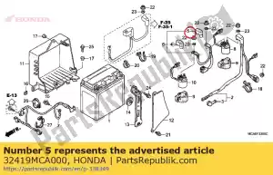 Honda 32419MCA000 coperchio d, interruttore magnetico - Il fondo