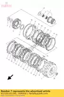 5GJ165101000, Yamaha, caja de embrague comp. yamaha xp xp500, 5gj5, 1a5gj-300e6 xp500, 5gj9, 1b5gj-300e4 xp500, 5vu1, 1c5vu-300e2 500 2002 2003 2004 2005 2006 2007 2008 2009 2010 2011, Nuevo