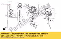 16011881741, Honda, jeu de soupapes, flotteur honda xr  r xr80r 80 , Nouveau