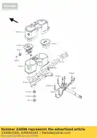 230081506, Kawasaki, zestaw gniazd, miernik kawasaki klx  r e c d g es f klx250 klx650 250 650 , Nowy