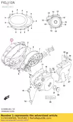 Here you can order the cover,clutch from Suzuki, with part number 1134140H20: