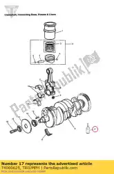 hylomar van Triumph, met onderdeel nummer T4000625, bestel je hier online: