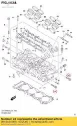 Tutaj możesz zamówić bolt, eng mtg he od Suzuki , z numerem części 0910610069: