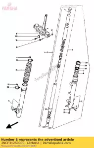 Yamaha 3NCF31250000 paraolio - Il fondo