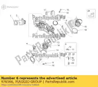 976566, Piaggio Group, Joint torique 53,7x1,78 moto-guzzi norge sport stelvio zgulps01, zgulpt00, zgulps03 zgulze00, zgulzg00, zgulzu01 1200 2008 2009 2011 2014 2016 2017, Nouveau