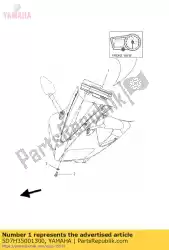 Ici, vous pouvez commander le mètre assy auprès de Yamaha , avec le numéro de pièce 5D7H35001300: