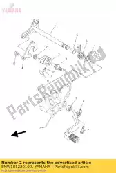 Aquí puede pedir palanca, cambio 2 de Yamaha , con el número de pieza 5MW181220100: