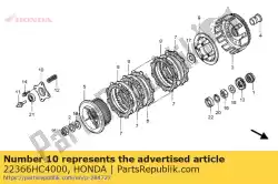 Tutaj możesz zamówić korek, popychacz sprz? G? A od Honda , z numerem części 22366HC4000: