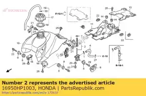 honda 16950HP1003 cock assy., fuel - Bottom side