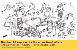 Aqui você pode pedir o cabo, terra em Honda , com o número da peça 32603HN8000: