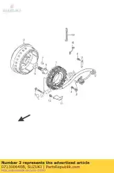 Here you can order the bolt from Suzuki, with part number 071300640B: