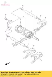 Qui puoi ordinare forcella, maiusc 1 da Yamaha , con numero parte 5JW185110000: