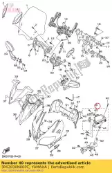 Aqui você pode pedir o caixa sub assy em Yamaha , com o número da peça 3P62830N00PC: