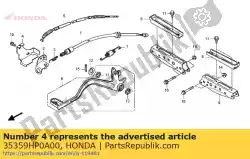 Here you can order the guard,rr stop sw. From Honda, with part number 35359HP0A00: