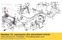 33613KG1610, Honda, collar, winker setting honda cbr pc 800 1000 1987 1988 1989 1990 1991 1992 1993 1994 1995 1996 1997 1998 1999, New