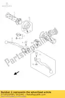 5710020H00, Suzuki, case assy, ??gard?o suzuki ux 125 150 2008 2010 2011, Nowy