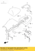 4511624F00, Suzuki, soporte de asiento fr suzuki gsx hayabusa r ru1 ru2 gsx1300r 1300 , Nuevo