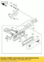 92069059, Kawasaki, bombilla, 12v 32 / 3cp kawasaki zn voyager a zg b zn1300 xii zg1200 b1 klf300 4x4 kvf300 kvf400 prairie 1300 1200 300 400 , Nuevo