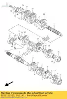 0821122321, Suzuki, rondelle, poussée suzuki gsx  es vs intruder glp ef e gsxr glf gsx1100 1150eesef gsx1100esef gsx1150ef gv1400gdgcgt gv1400gdgc gv1400gd vs1400glpf vs1400 1100 1400 , Nouveau