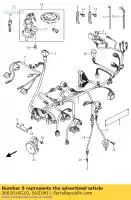 3662016G10, Suzuki, harness,wiring suzuki sv 650 1000 2003 2004 2005 2006 2007 2008 2009 2010 2015, New