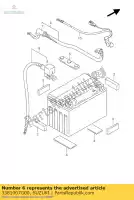 3381007G00, Suzuki, filo, motorino di avviamento suzuki lt z 400 2003 2004 2005 2006 2007 2008, Nuovo