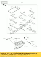 921100583, Kawasaki, chave de ferramenta, allen, 4 mm kawasaki ninja  sl z krt edition bx250 a abs b br250 f e 250sl z250sl 250 , Novo