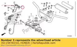 Aqui você pode pedir o mantenha a ignição desligada em Honda , com o número da peça 35115KYKD10: