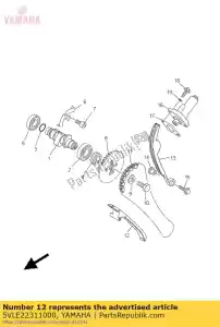 yamaha 5VLE22311000 guide, bouchon 1 - La partie au fond