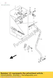 Qui puoi ordinare morsetto, fr bk hos da Suzuki , con numero parte 5926028H00: