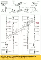 440230062, Kawasaki, cylinder-zestaw-widelca kawasaki klx  s t sf w klx250 klx250s 250 , Nowy