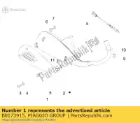 B0173915, Piaggio Group, Convertidor catalítico completo con protección piaggio vespa liberty lx lxv s 125 150 2009 2010 2011 2012 2013, Nuevo