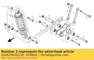 Honda 52462MGSD30 colletto a, braccio imbottito - Il fondo
