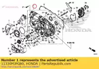 11330MJPG80, Honda, cover comp., r. crankcase honda crf1000d 1000 , New