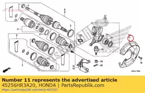 honda 45256HR3A20 guard l splash - Bottom side