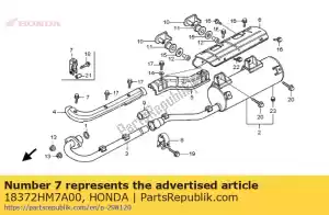 honda 18372HM7A00 nenhuma descrição disponível no momento - Lado inferior