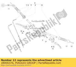 Tutaj możesz zamówić ? Ruba od Piaggio Group , z numerem części 1B006376: