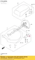 4511506J00, Suzuki, beugel, stoel suzuki vl1500bt intruder vl1500t vl1500b 1500 , Nieuw