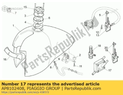 Aprilia AP8102408, Benzine pomp, OEM: Aprilia AP8102408