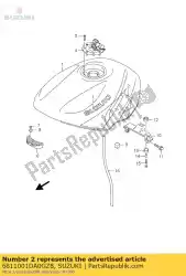 tape set, brandstof t van Suzuki, met onderdeel nummer 6811001DA0GZ8, bestel je hier online: