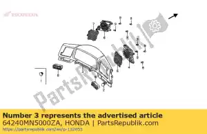 Honda 64240MN5000ZA painel, medidor * tipo1 * (nh1 - Lado inferior