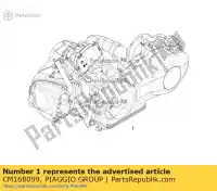 CM168099, Piaggio Group, motor 125 3v es decir piaggio liberty rp8m89130, rp8ma4110, rp8ma4111 125 2015 2016 2017 2018 2019 2020 2021 2022, Nuevo