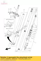 1D2F31260000, Yamaha, tubo, exterior izquierdo yamaha xt 660 2004 2005, Nuevo