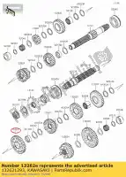 132621293, Kawasaki, 01 vitesse, sortie 2ème,37t kawasaki  400 2018 2019 2020 2021, Nouveau