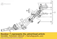 561688, Piaggio Group, w?? gumowy gilera runner 50 1998, Nowy