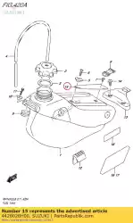 Ici, vous pouvez commander le protecteur, carburant auprès de Suzuki , avec le numéro de pièce 4428028H00: